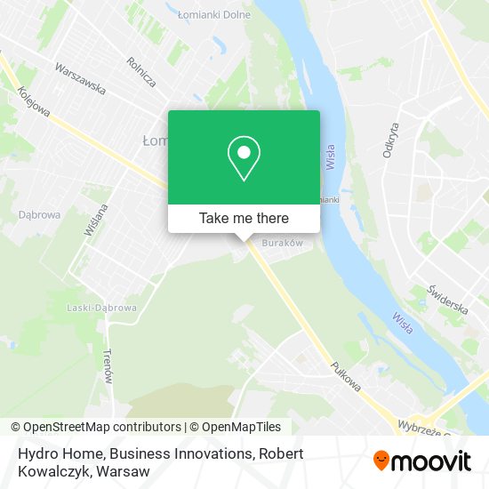 Hydro Home, Business Innovations, Robert Kowalczyk map