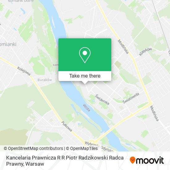 Kancelaria Prawnicza R R Piotr Radzikowski Radca Prawny map