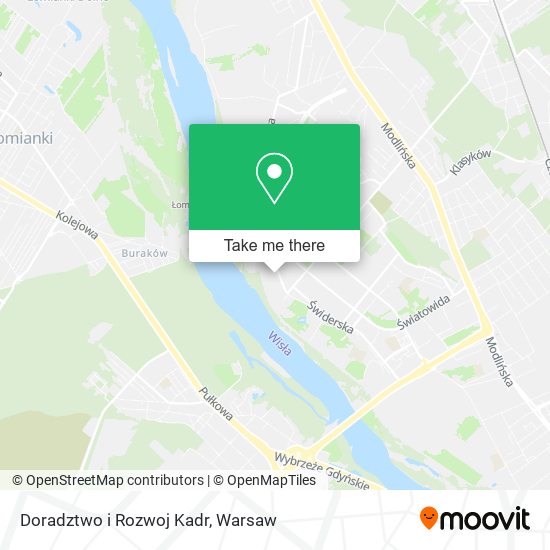 Doradztwo i Rozwoj Kadr map