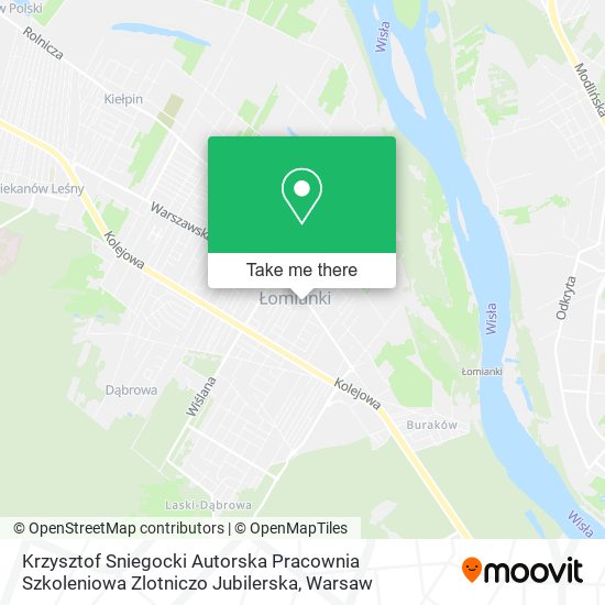 Krzysztof Sniegocki Autorska Pracownia Szkoleniowa Zlotniczo Jubilerska map