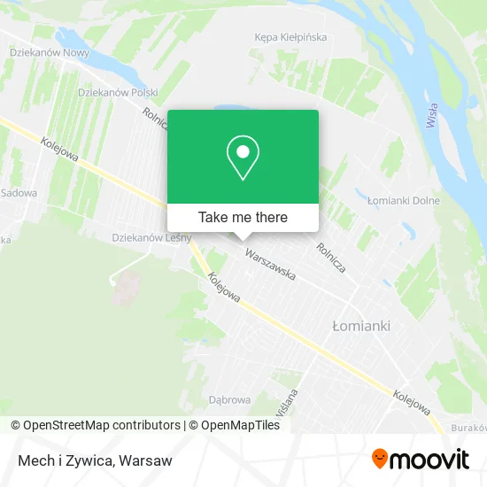 Карта Mech i Zywica