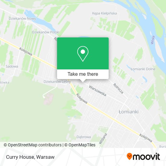 Curry House map