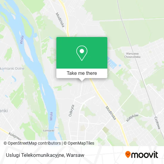 Карта Uslugi Telekomunikacyjne