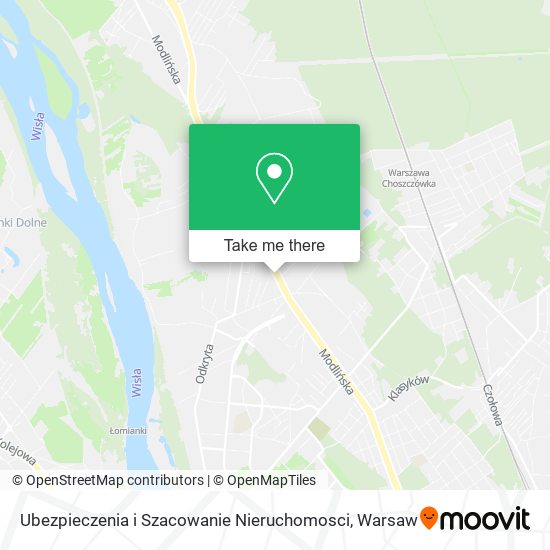 Ubezpieczenia i Szacowanie Nieruchomosci map