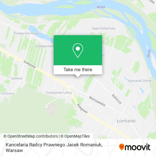 Kancelaria Radcy Prawnego Jacek Romaniuk map