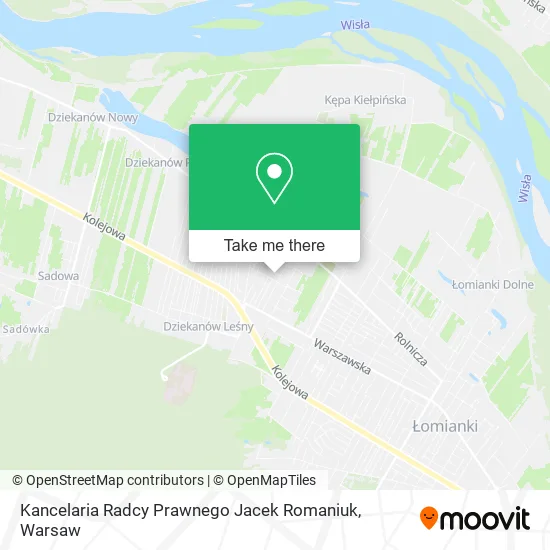 Карта Kancelaria Radcy Prawnego Jacek Romaniuk