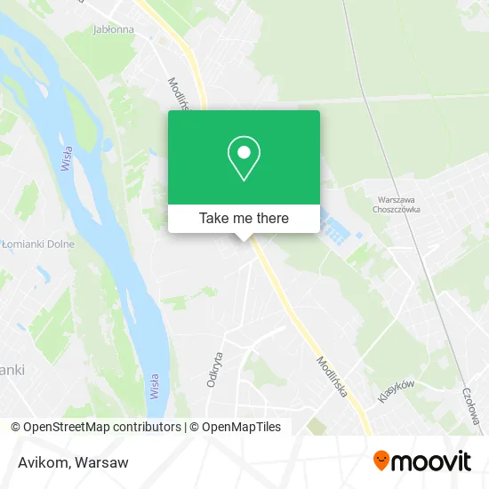 Карта Avikom