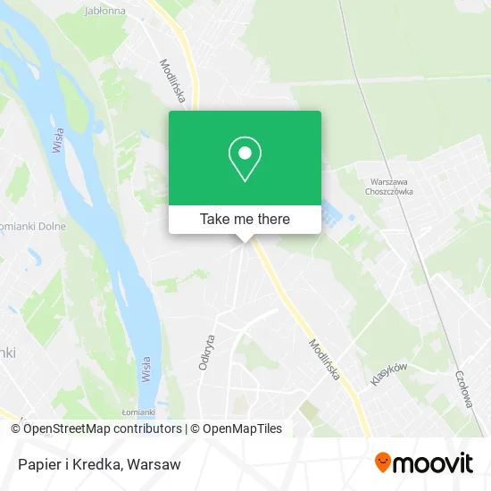 Карта Papier i Kredka