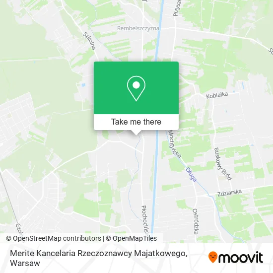 Карта Merite Kancelaria Rzeczoznawcy Majatkowego