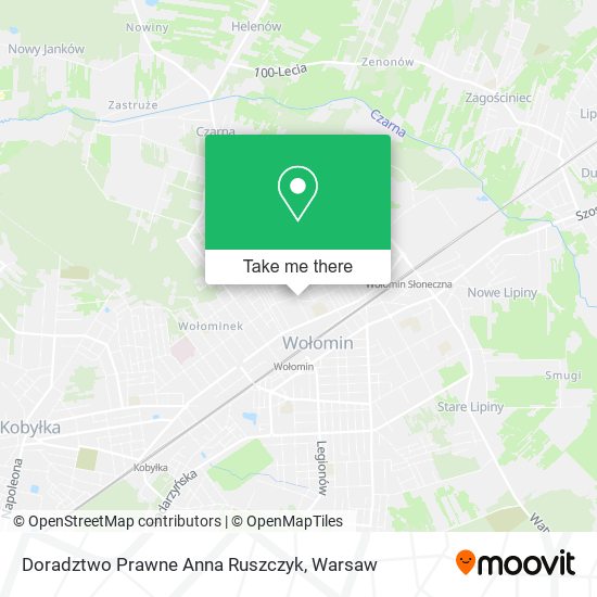 Doradztwo Prawne Anna Ruszczyk map