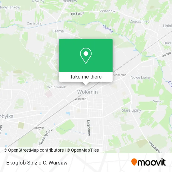 Ekoglob Sp z o O map
