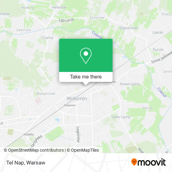 Tel Nap map