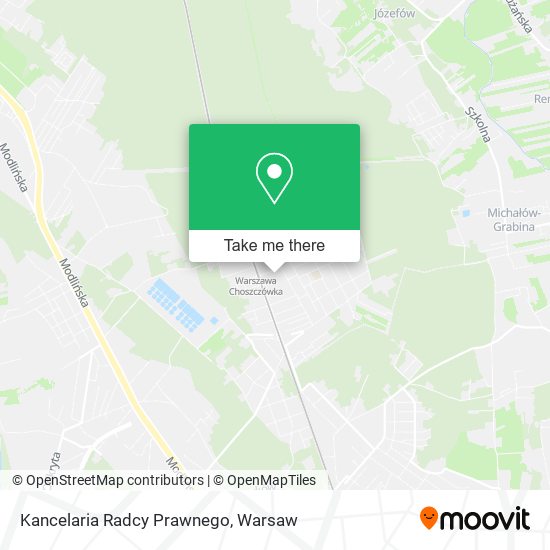 Kancelaria Radcy Prawnego map