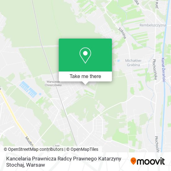 Kancelaria Prawnicza Radcy Prawnego Katarzyny Stochaj map