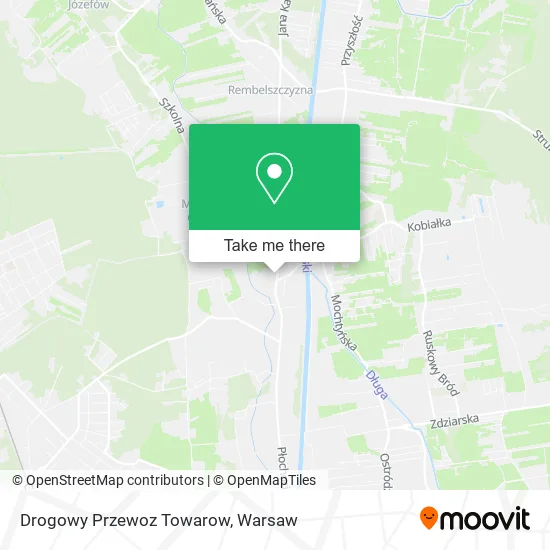 Карта Drogowy Przewoz Towarow