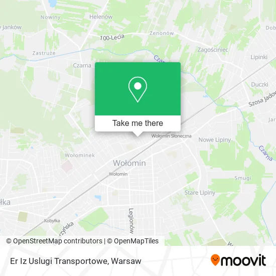 Er Iz Uslugi Transportowe map