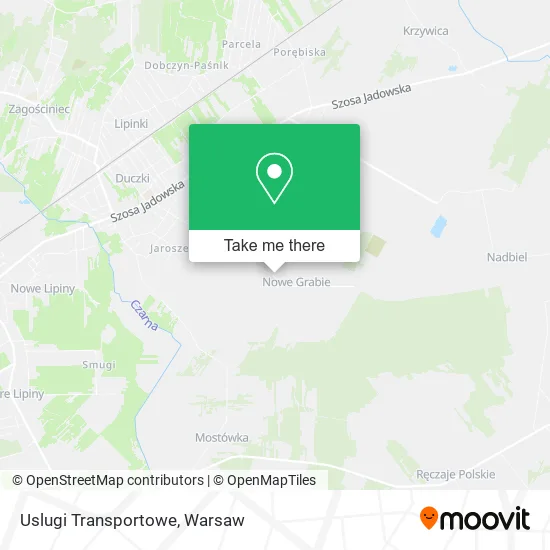 Uslugi Transportowe map