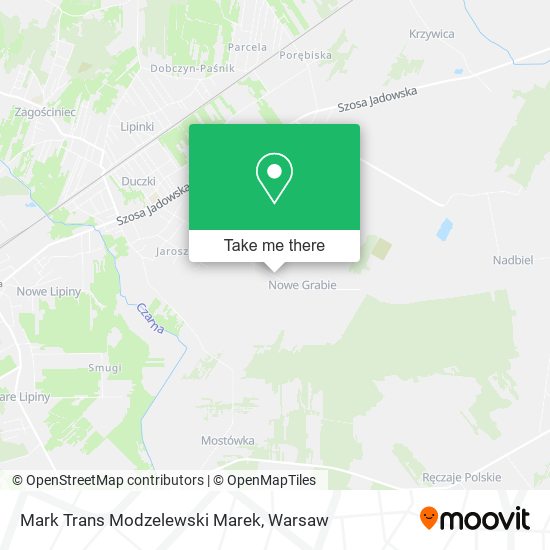 Mark Trans Modzelewski Marek map