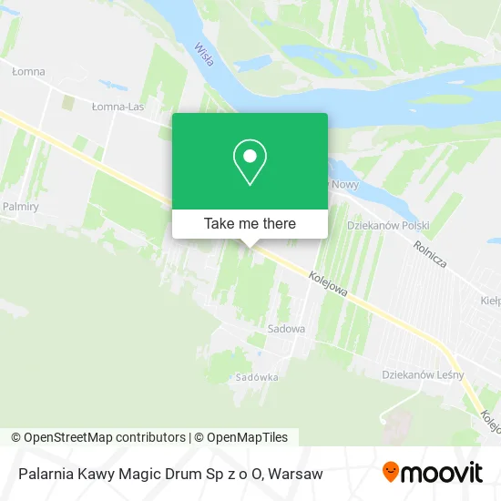 Palarnia Kawy Magic Drum Sp z o O map