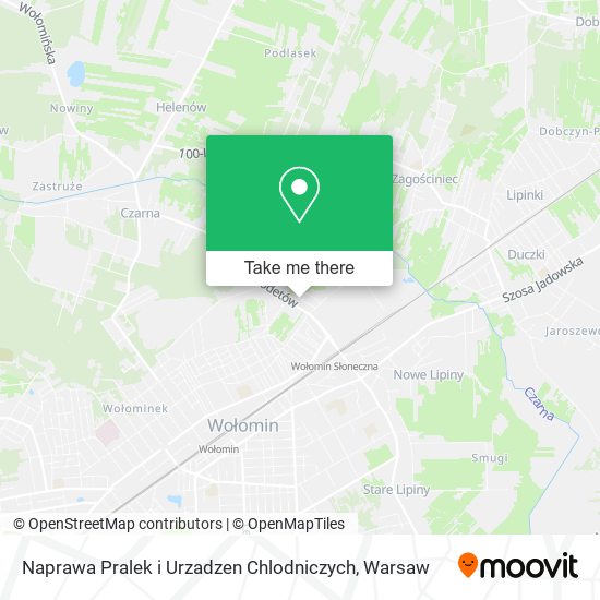 Naprawa Pralek i Urzadzen Chlodniczych map