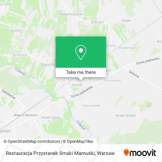 Restauracja Przystanek Smaki Mamuśki map