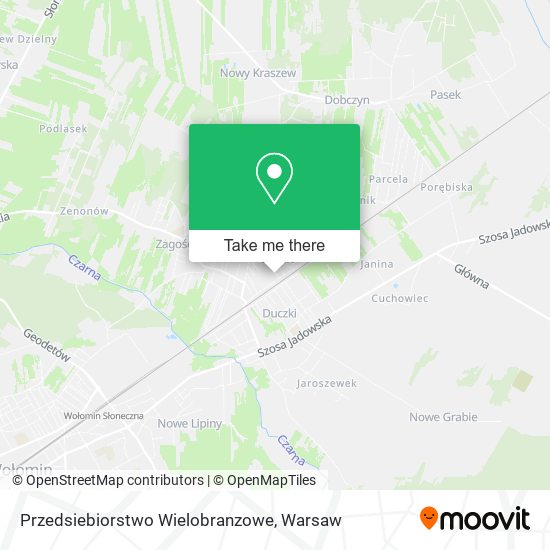 Przedsiebiorstwo Wielobranzowe map