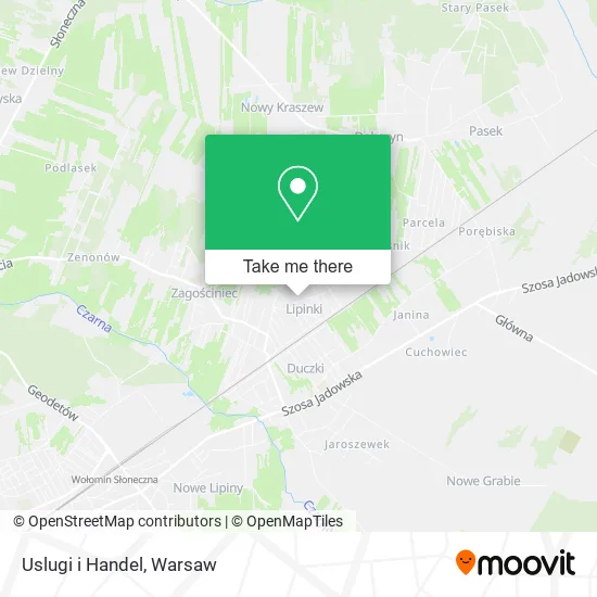 Uslugi i Handel map