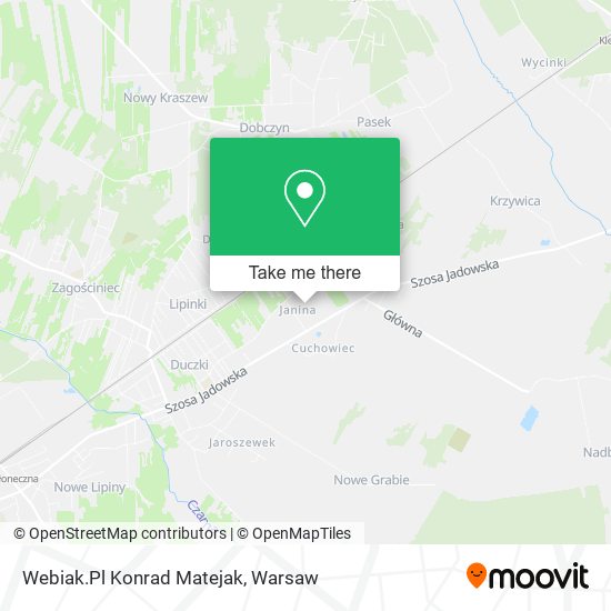 Webiak.Pl Konrad Matejak map