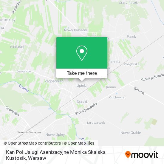 Kan Pol Uslugi Asenizacyjne Monika Skalska Kustosik map