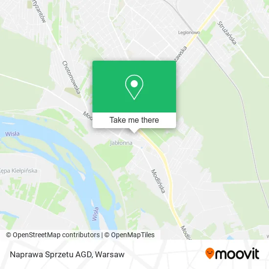 Карта Naprawa Sprzetu AGD