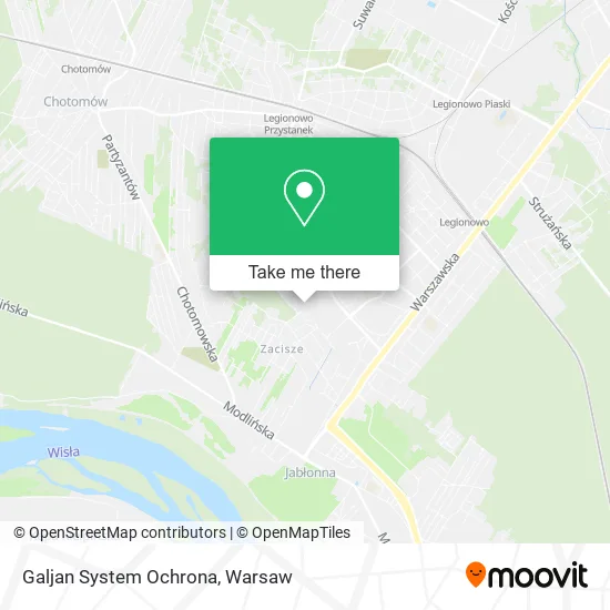 Карта Galjan System Ochrona