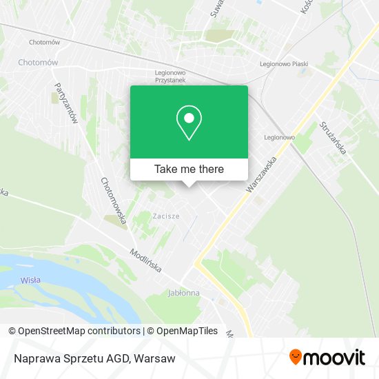 Naprawa Sprzetu AGD map