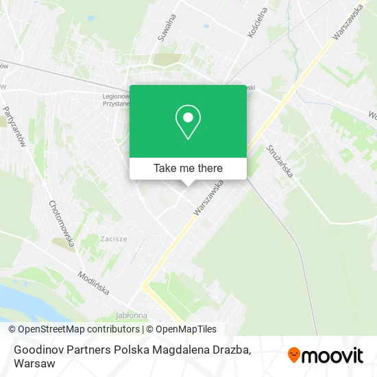 Карта Goodinov Partners Polska Magdalena Drazba