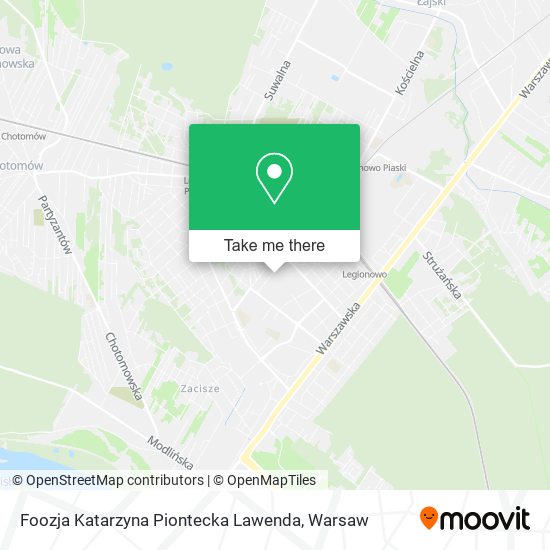 Foozja Katarzyna Piontecka Lawenda map