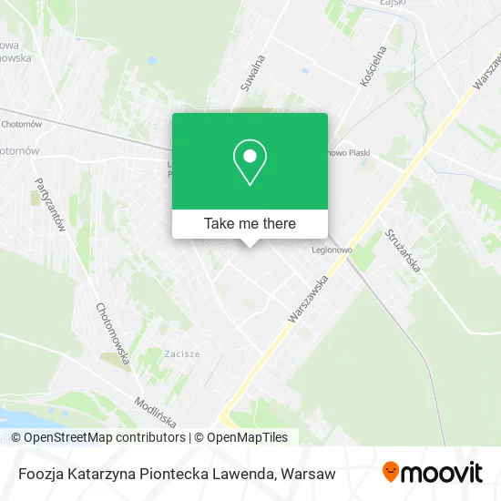 Карта Foozja Katarzyna Piontecka Lawenda