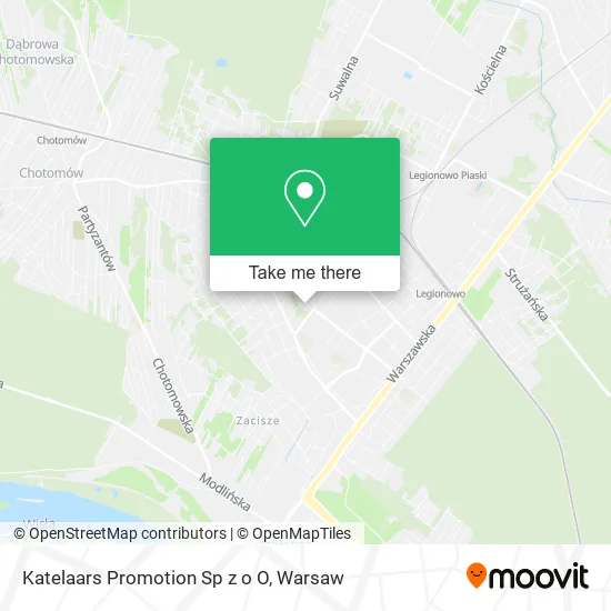 Карта Katelaars Promotion Sp z o O