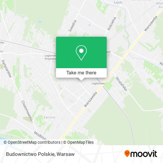 Budownictwo Polskie map