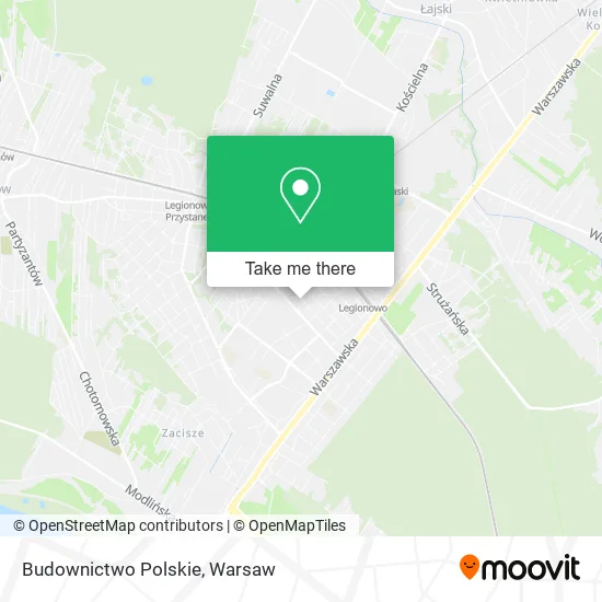 Budownictwo Polskie map
