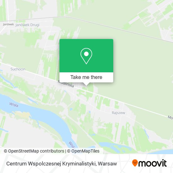 Centrum Wspolczesnej Kryminalistyki map