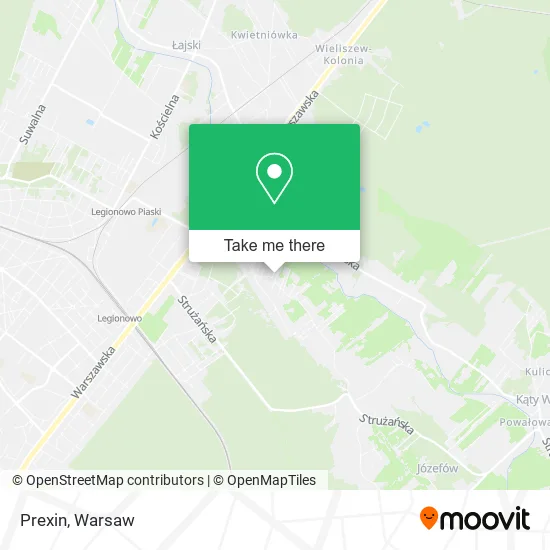 Prexin map