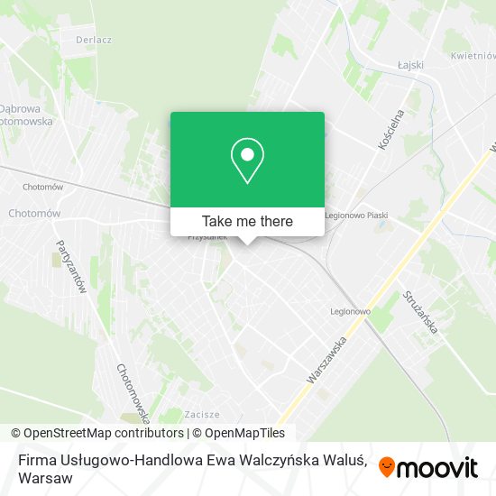 Firma Usługowo-Handlowa Ewa Walczyńska Waluś map