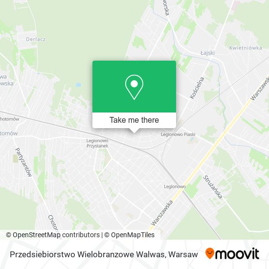 Przedsiebiorstwo Wielobranzowe Walwas map