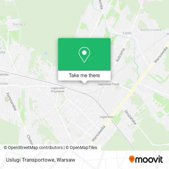 Карта Uslugi Transportowe