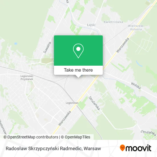 Radosław Skrzypczyński Radmedic map