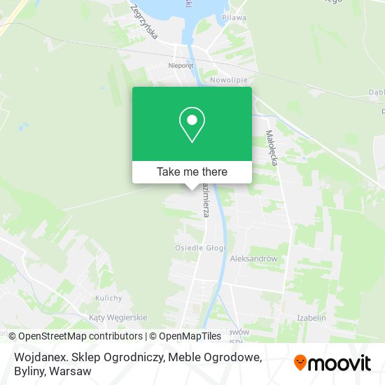 Wojdanex. Sklep Ogrodniczy, Meble Ogrodowe, Byliny map