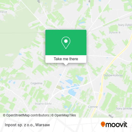 Карта Inpost sp. z o.o.