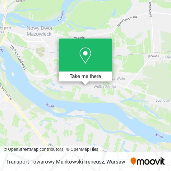 Transport Towarowy Mankowski Ireneusz map