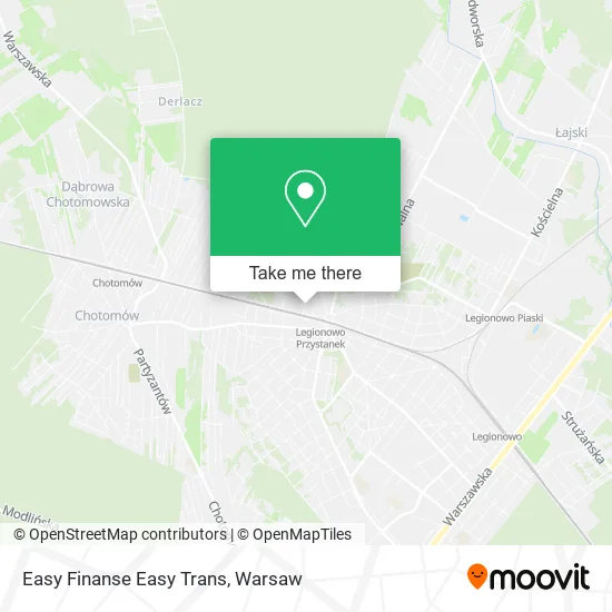 Easy Finanse Easy Trans map