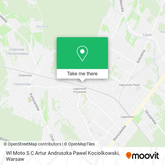 Wl Moto S C Artur Andruszka Pawel Kociolkowski map