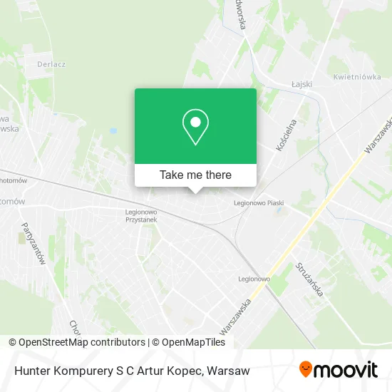 Hunter Kompurery S C Artur Kopec map